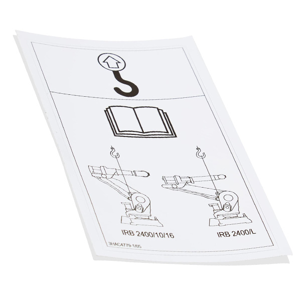 ABB Instruction Plate 3HAC4779-1 — Промышленные компоненты