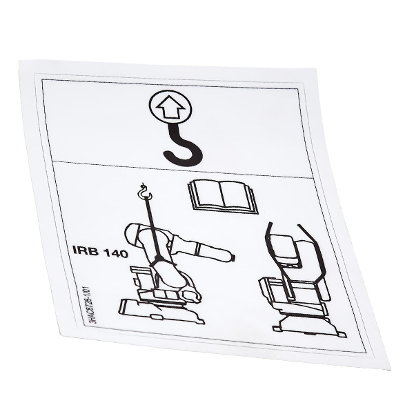 ABB Instruction Plate 3HAC8726-1 — Промышленные компоненты