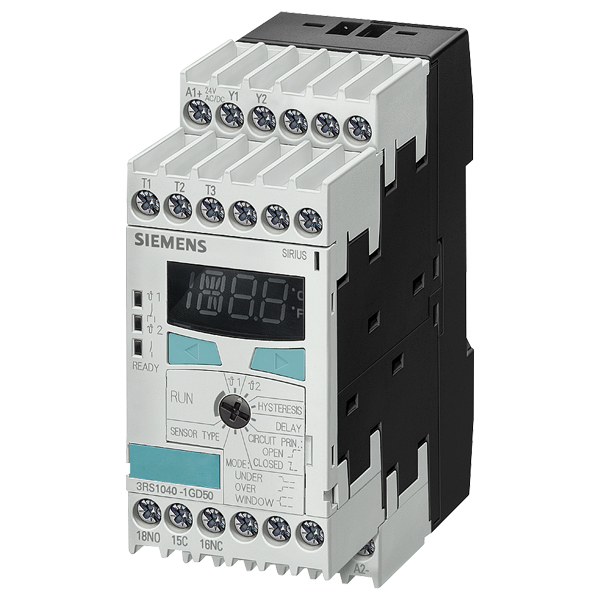 Siemens Temperature Monitoring Relay 3RS1041-1GW50 — Температура и термопары