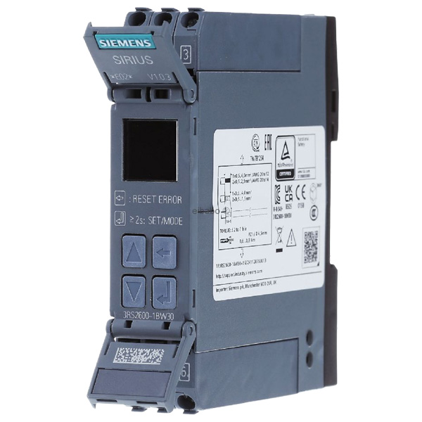 Siemens Temperature Monitoring Relay 3RS2600-1BW30 — Температура и термопары