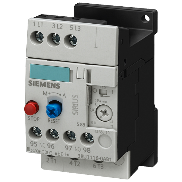 Siemens Overload Relay 3RU1116-1BB1 — Реле