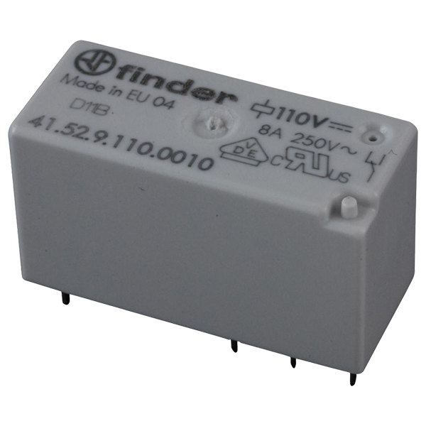 Finder DPDT Power Relay 41.52.9.110.0010 — Реле