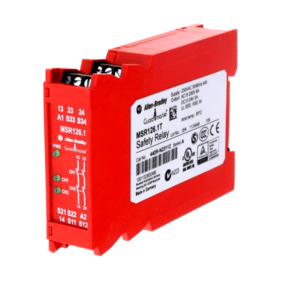 Allen Bradley Safety Relay 440R-N23112 — Реле