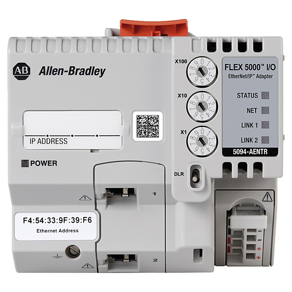 Allen Bradley 5094 Ethernet Adapter 8 Modules RJ45 5094-AENTR — Модули ввода-вывода