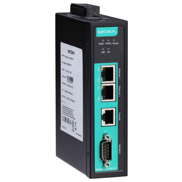 MOXA MGATE EtherNet/IP Gateaways 5105-MB-EIP — Промышленные сети