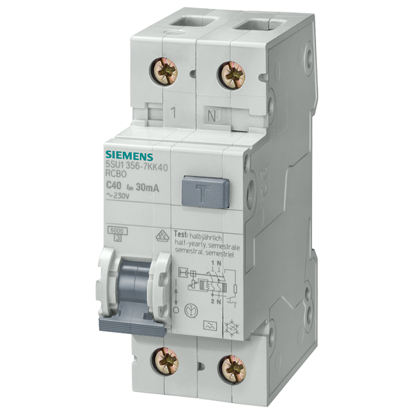 Siemens RCBO 5SU1356-1KK06 — Промышленные компоненты