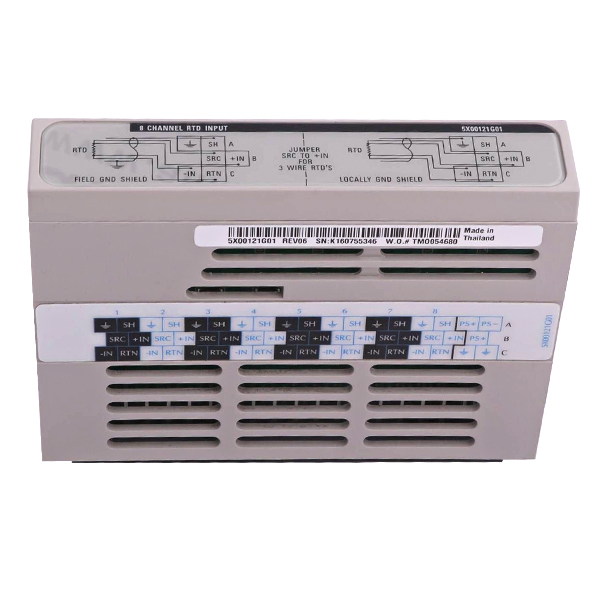 Ovation 8 Channel RTD Input Module 5X00121G01 — Температура и термопары