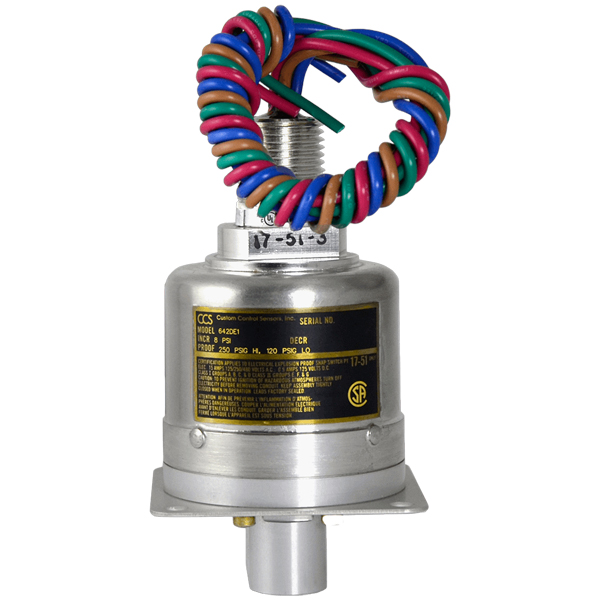 CCS 642DE Series Pressure Switch 642DEM1 — Реле и датчики давления