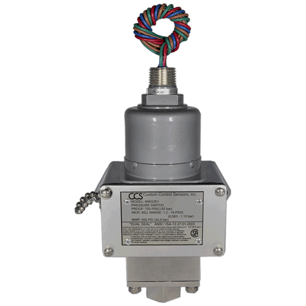 CCS Pressure Switch 646GZE1 — Реле и датчики давления