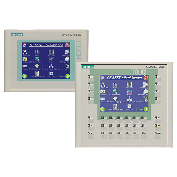 Siemens SIMATIC TP 177B 6" DP 6AV6642-0BC01-1AX1 — Промышленные компоненты