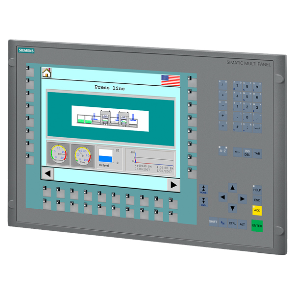 Siemens SIMATIC MP 377 12" Key Multi Panel 6AV6644-0BA01-2AX1 — Панели оператора HMI