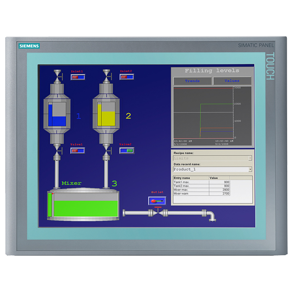 Siemens SIMATIC HMI TP1500 Basic Color Panel 6AV6647-0AG11-3AX0 — Панели оператора HMI