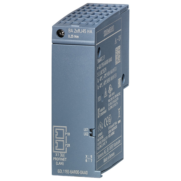 Siemens SIMATIC ET 200SP HA Bus Adapter 6DL1193-6AR00-0AA0 — Кабели и соединители