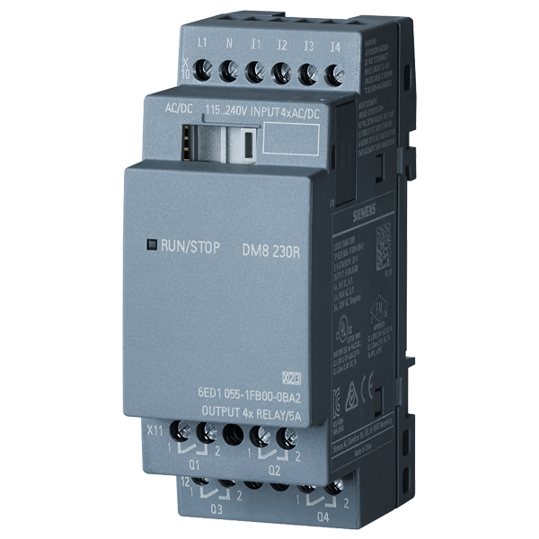 Siemens LOGO! DM8 230R Expansion Module 6ED1055-1FB00-0BA2 — Модули ввода-вывода
