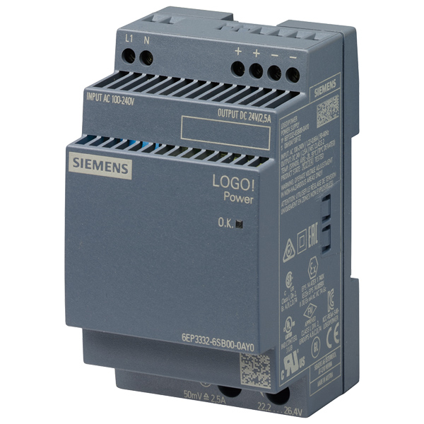 Siemens LOGO! Power Supply 6EP3332-6SB00-0AY0 — Источники питания