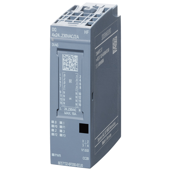 Siemens SIMATIC ET 200SP Digital Output Module 6ES7132-6FD00-0CU0 — Модули ввода-вывода