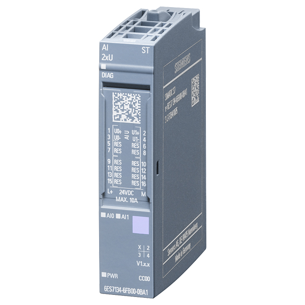 Siemens SIMATIC ET 200SP Analog Input Module 6ES7134-6FB00-0BA1 — Модули ввода-вывода