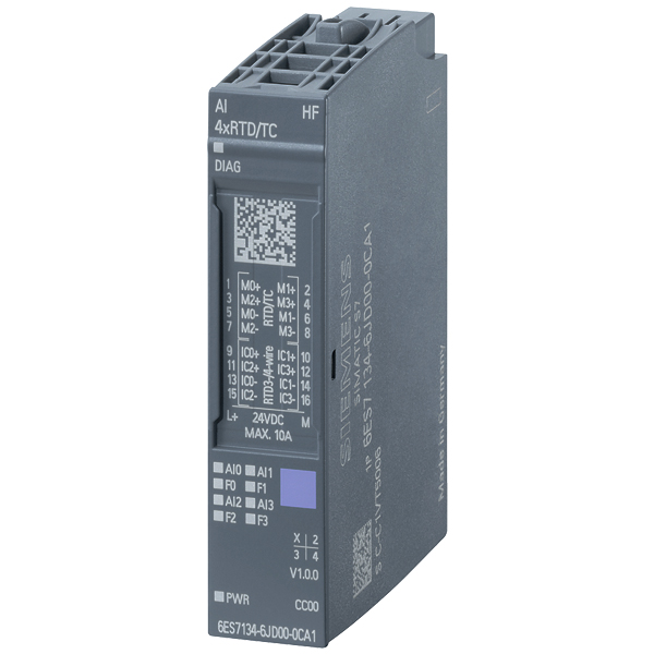 Siemens SIMATIC ET 200SP Analog Input Module 6ES7134-6JD00-0CA1 — Модули ввода-вывода