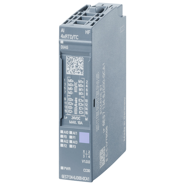 Siemens SIMATIC ET 200SP Analog Input Module 6ES7134-6JD00-2CA1 — Модули ввода-вывода