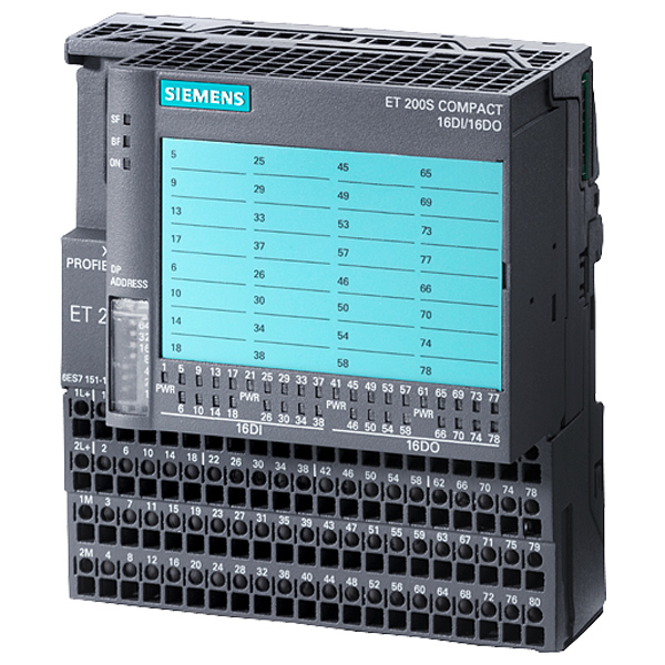 Siemens ET 200S Compact 6ES7151-1CA00-1BL0 — Промышленные компоненты