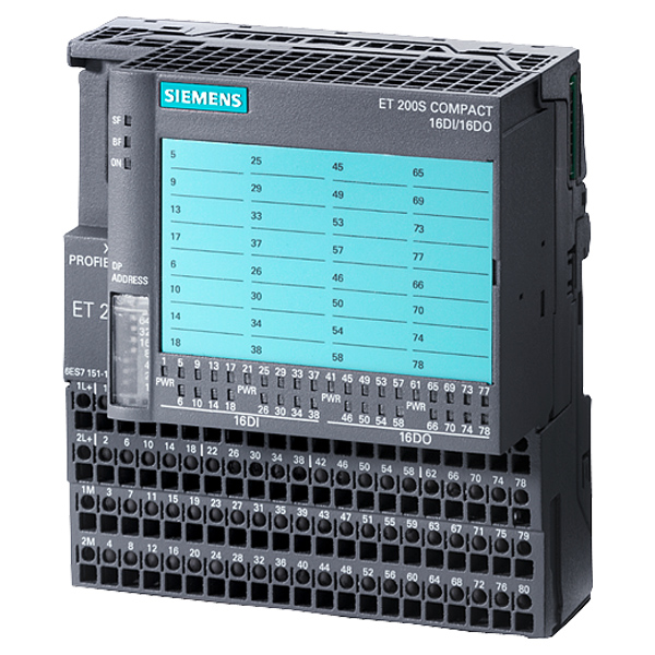 Siemens ET 200S Compact (Spare Part) 6ES7151-1CA00-3BL0 — Промышленные компоненты