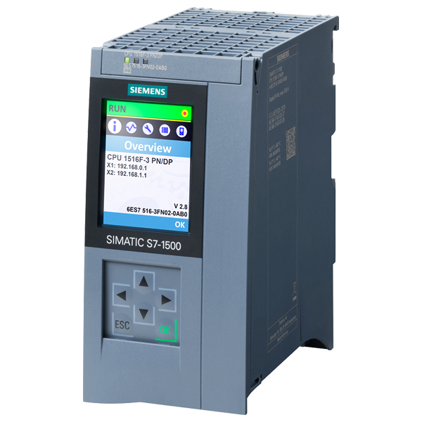 Siemens SIMATIC S7-1500F CPU 1516F-3 PN/DP 6ES7516-3FN02-0AB0 — Контроллеры и ПЛК