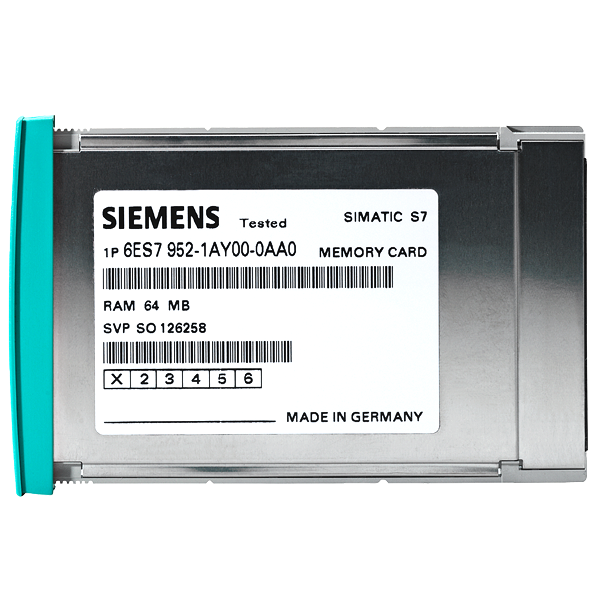 Siemens SIMATIC S7 Memory Card 6ES7952-1KK00-0AA0 — Модули ввода-вывода