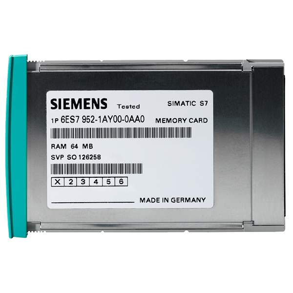 Siemens SIMATIC S7 Memory Card 6ES7952-1KL00-0AA0 — Модули ввода-вывода