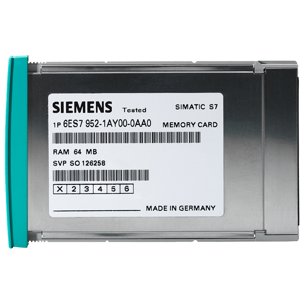 Siemens SIMATIC S7 Memory Card 6ES7952-1KM00-0AA0 — Модули ввода-вывода