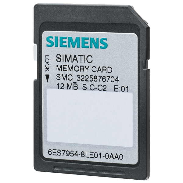 Siemens Memory Card (Spare Part) 6ES7954-8LE02-0AA0 — Модули ввода-вывода