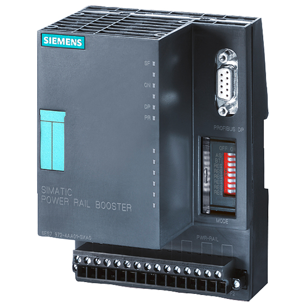 Siemens Power Rail Booster (Spare Part) 6ES7972-4AA02-0XA0 — Промышленные компоненты