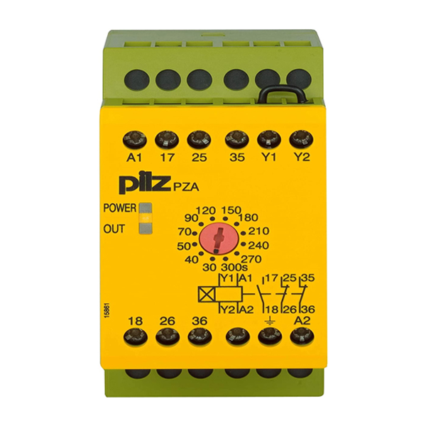 PILZ PZA 600/24VDC 1n/o 2n/c 774028 — Промышленные компоненты