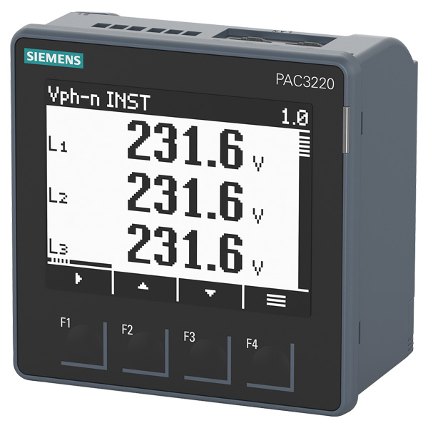 Siemens SENTRON PAC3220 Power Monitoring Device 7KM3220-1BA01-1EA0 — Промышленные компоненты