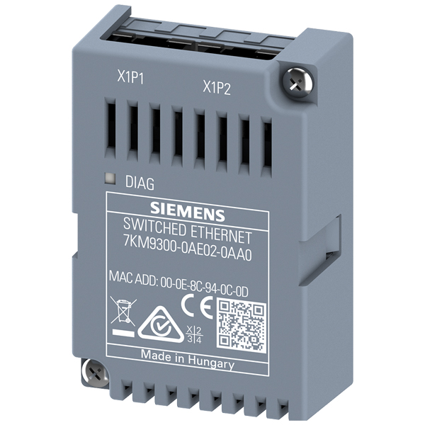 Siemens Expansion Module Switched Ethernet 7KM9300-0AE02-0AA0 — Модули ввода-вывода