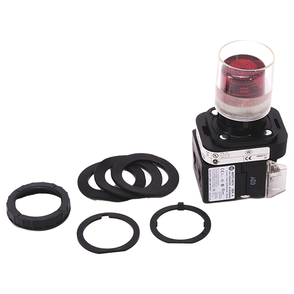 Allen Bradley Bulletin 800T/800H 30.5 mm Push Button 800H-QRAH2R — Промышленные компоненты