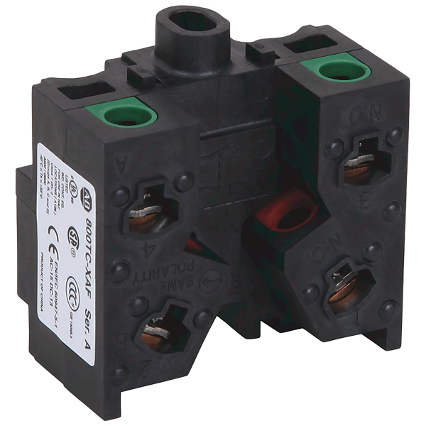 Allen Bradley Contact Block 800TC-XAF — Промышленные компоненты