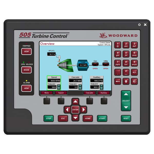 Woodward 505 Digital Control 505D HV-STD 8200-1301 — Промышленные компоненты