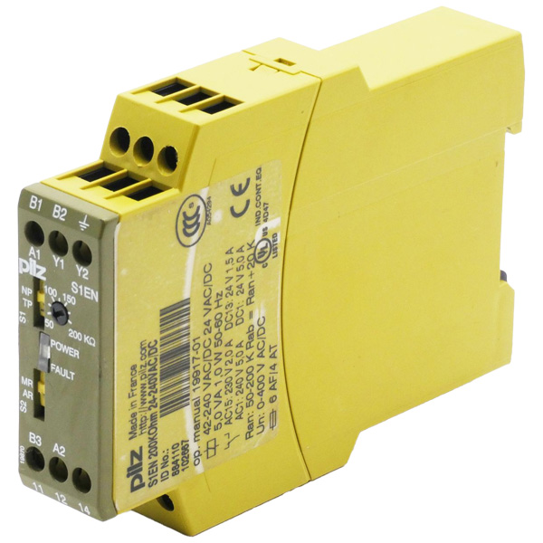 PILZ Earth Fault Monitoring Relay 884110 — Реле