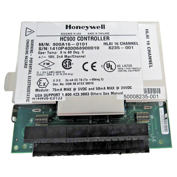 Honeywell Analog Input Hi Level Module 900A16-0101 — Измерение уровня