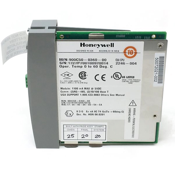 Honeywell Controller C50 CPU 900C50-0360-00 — Контроллеры и ПЛК