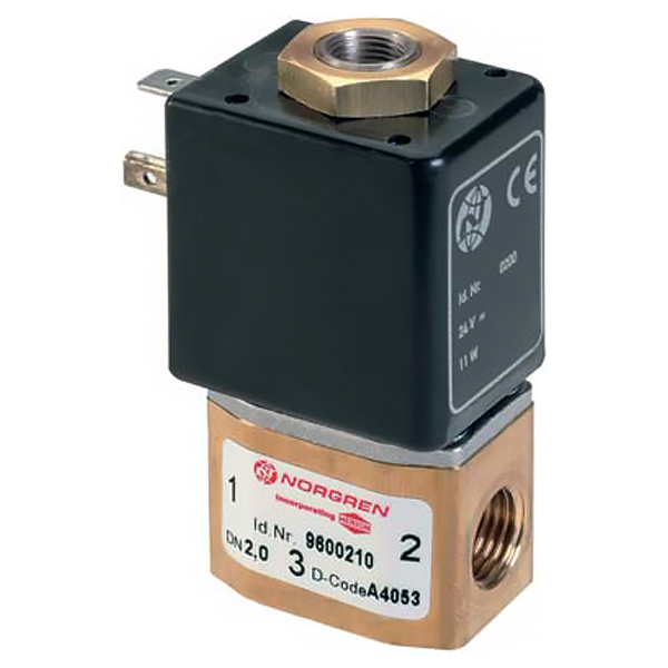 Norgren 96000 Series Direct Solenoid Actuated Poppet Valves 9600210.3205.110.50 — Клапаны и арматура