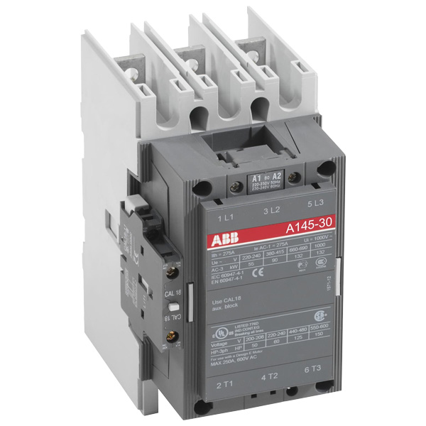 ABB Contactors A145-30 — Промышленные компоненты