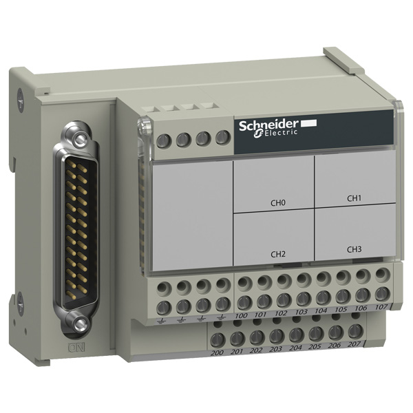 Modicon Connection Sub-base for Analogue Channels ABE7CPA412 — Промышленные компоненты