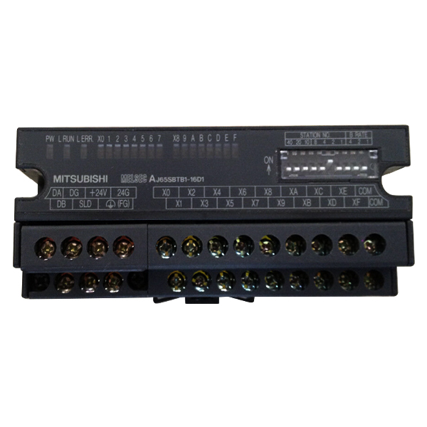 Mitsubishi 24 V DC Input Module AJ65SBTB1-16D1 — Модули ввода-вывода