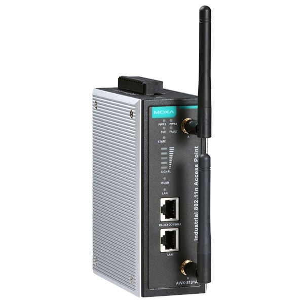 MOXA Industrial IEEE 802.11a/b/g/n Wireless AP/bridge/client AWK-3131A-EU — Промышленные компоненты