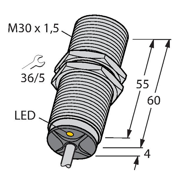 Turck Inductive Sensor BI10U-EM30-AP6X3 — Датчики