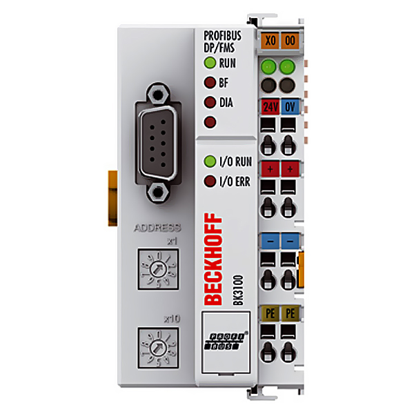 Beckhoff PROFIBUS Bus Coupler BK3100 — Промышленные компоненты