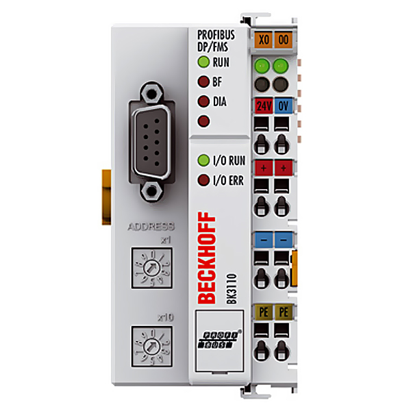 Beckhoff H2PROFIBUS Bus Coupler BK3110 — Промышленные компоненты