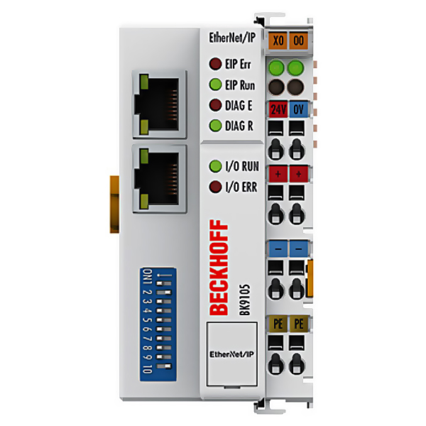 Beckhoff EtherNet/IP™ Bus Coupler BK9105 — Промышленные сети