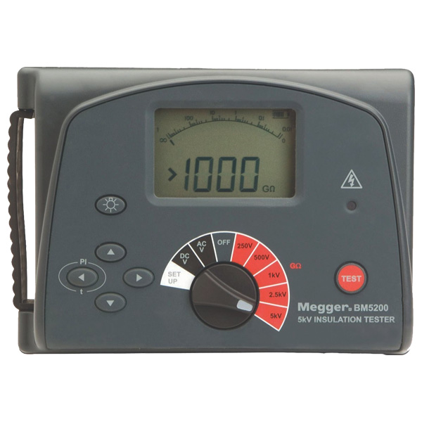 Megger 5 kV Insulation Resistance Tester BM5200 — Измерительные приборы